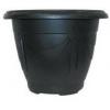 Whitefurze Black Round Venetian Planter D 26cm G020365