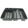 Whitefurze Black Dish Drainer - 46cm