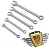 Am-Tech K0 Combination Spanner Set Silver 5Pk K0100