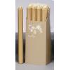 Premier Decorations Dinner Candles Gold 25cm 12Pk AC074646