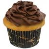 Cupcake Creations Standard Elegant Baking Cups Cases Brown 2-Inch 30Pk CC8815