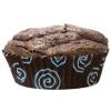 Cupcake Creations Round Baking Cups Cases Blue and Brown 2-Inch 32Pk CC8824