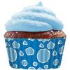 Cupcake Creations Blue Dots Mini Baking Cups 60Pk CC8871