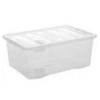 Storage Box Lids 50-Ltr Clear D435 NAT