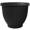 B-Line Quartz Black Etruscan Planter - 47cm