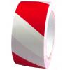 Ultratape Hazard Warning Tape White and Red 50mm x 33Mtr HW00375033RWU