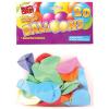 Tallon Assorted Shapes and Coloured Helium Fun Celebration Balloons 20Pk 5701 