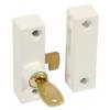 Era Windows Flush Pivot Lock With Cut Key White H 17.50 x W 3 x L 11cm 90212 