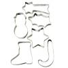 Tala Christmas Cookie Cutters Pack of 6