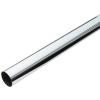 Bulk Hardware M5388 Round Chromed Wardrobe Rail - 1524mm x 25mm