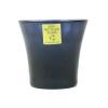 Ivyline Recycled Glass Flare Pot Blue 11cm 70071JE 