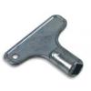 Hardware Solutions Radiator Keys Alloy with Flat Grip Metallic Silver 4Pk HSBL23124