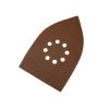 National Abrasives Five Fine Aluminium Multi Sander Sheets Red Oxide 003925