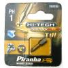 Black and Decker Piranha Hi-Tech Torsion Plus Philips Head PH1 Hex Shank Screwdriver Bit Golden 25mm X62030