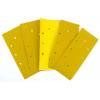 National Abrasives Yellow Aluminium Oxide Sanding Sheets 93mm x 232mm 5Pk 010886