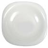 Luminarc Carine Opal Glass Square Soup Plate White 21cm 895146