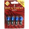 Premier Decorations Replacement Bulbs Blue 7V 4Pk CH35b