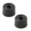 Starpack Black Large Door Stop 33mm 4Pk 72515