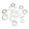 Star Pack Assorted Bright Zinc Plated Flat Steel Washers - Pack of 50