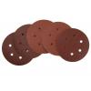 National Abrasives Aluminium Random Orbit Sanding Discs Red Oxide 150mm 005844