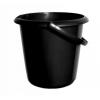 White Furze Bucket Black 10-Litre H07066