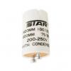 Bulk Hardware Odds and Ends Electrical Fluorescent Starter White 8-100W 30838