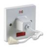 Double Pole with Neon 45A Pull Cord Ceiling Switch