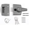 Era Locks Chrome Plated Front Door Replacement Lock 40mm 1430-37-2