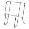 Apollo Housewares Chrome Plated Stainless Steel Wire Book Stand Metallic Silver H 26 x W 13.50 x L 23.50cm 8282