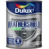 Dulux Weathershield Quick Dry Wood And Metal Undercoat Paint Dark Grey 750ml 5092084