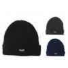 RJM Boys Knitted Thermal Thinsulate Lined Beanie Hat Black GL230 