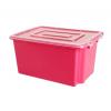 Whitefurze Mini Storage Box Without Lid Hot Pink S01T804