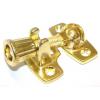 Securit Brassed Finish Metal Sash Window Fastener With Fixing S1048 