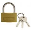 Securit Heavy Duty Brass Padlock With Three Keys 40mm S1155 