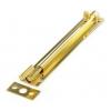 Securit Necked Bolt Brass 1-Inch Wide 100mm S1528