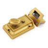 Securit Champagne Night Latch With Three Keys Brass Standard Size S1740