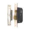 Securit Three Lever Nickel Plated Sash Lock With Four Keys 63mm S1822