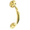 Securit Victorian Bow Handle Brass 150mm 1Pk S2219