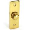 Securit Victorian Push Oblong Bell Brass 75mm 1Pk S2257