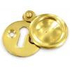 Securit Brass Finish Victorian Covered Escutcheon 35mm 1Pk S2260 