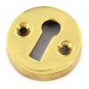 Securit Victorian Open Escutcheon Brass 35mm 1Pk S2261