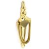 Securit Victorian Slim Urn Door Knocker Brass 200mm 1Pk S2276