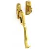 Securit Victorian Vent Casement Fastener Brass 105mm 1Pk S2295