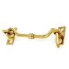 Securit Cabin Hook Brass 75mm 1Pk S2556