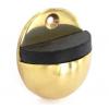 Securit Brass Plated Oval Door Stop 50mm 1Pk S2570 