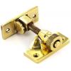 Securit Brighton Sash Fastener Brass Plated 63mm 2Pk S2584