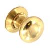 Securit Victorian Cupboard Knobs Brass 35mm Pack Of 2 S2614