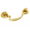 Securit Rear Fix Drop Handle Brass Plated 63mm S2672