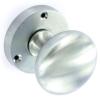 Securit Satin Chrome Plated Mortice Knobs 60mm 1 Pair S2780 