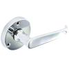 Securit Chrome Plated Round Latch Handles 60mm 1 Pair S2925 